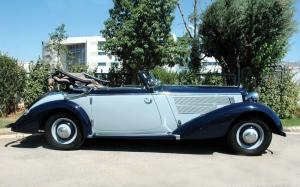 Audi Front UW 225 Sport Cabriolet von Glaser 1935 года 
